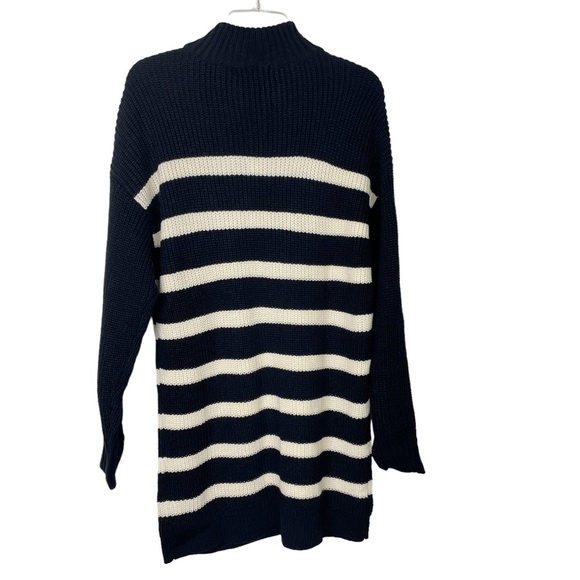 Sanctuary Zip Front Sweater Dress, Medium - Picture 5 of 10